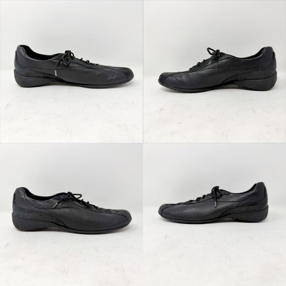 Munro Sydney Shimmer Crosshatch Tie Sneakers Shoes Womens sz 9.5 Extra Narrow - Picture 6 of 14